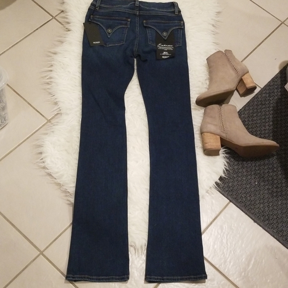 💕HUDSON💕 Beth Baby Boot Cut Triangle Flap Pocket - Picture 8 of 14